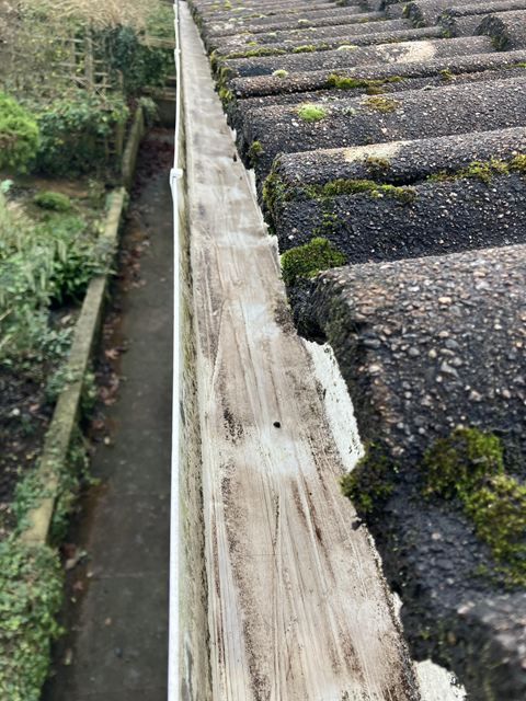 Gutter After Clean